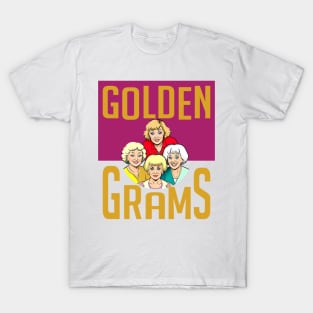 Golden nostalgic girls art T-Shirt